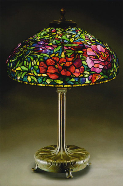 Elaborate Peony lampshade