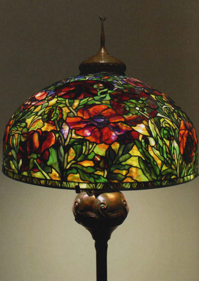 Oriental Poppy lampshade